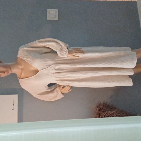 Michael Stars Dresses & Skirts - Michael Stars Isabella empire waist gauze midi dress XL